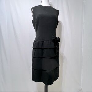 Rickie Freeman Black Teri Jon dress size 4  W4101299